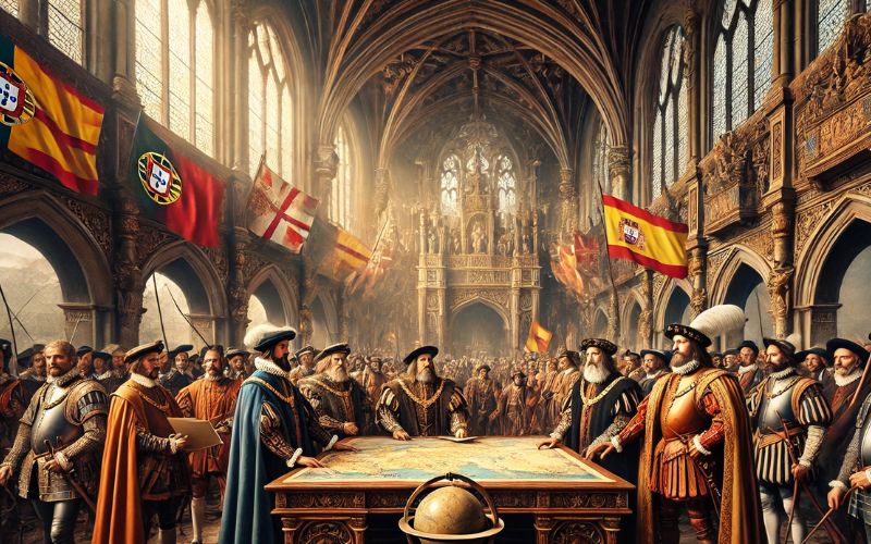 Lee más sobre el artículo ¿Qué hubiera pasado si el Tratado de Tordesillas nunca se hubiera firmado?